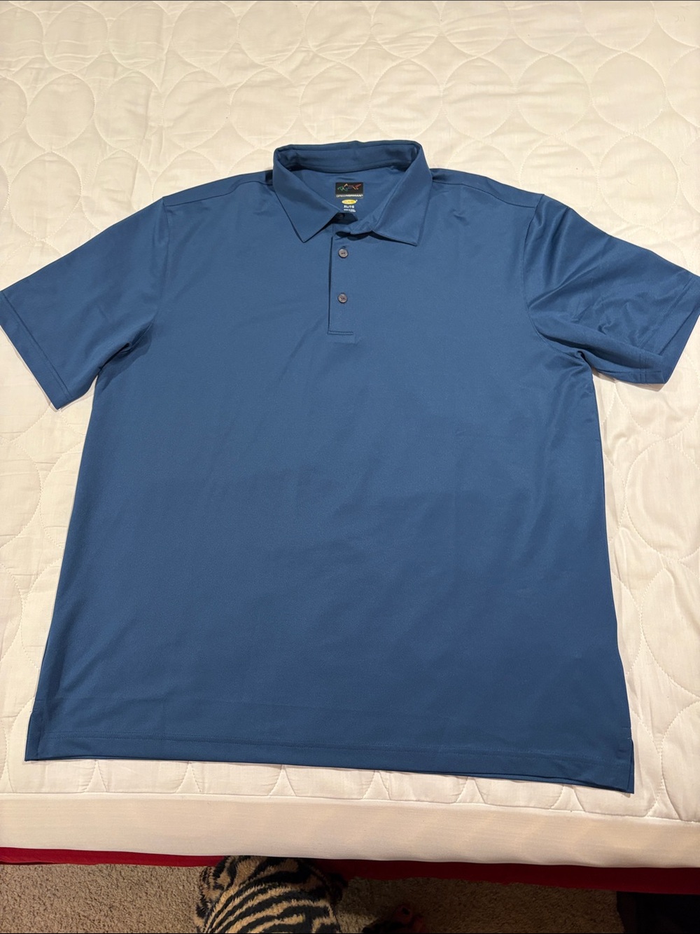 Greg Norman Collection Men's Polo Shirt - Slate Blue